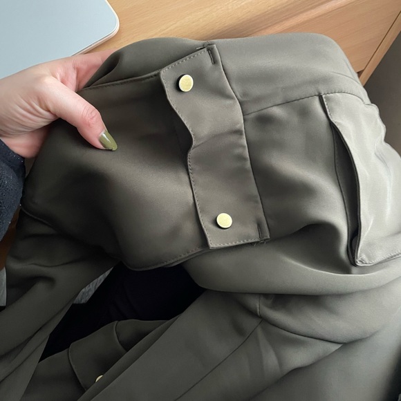 H&M Olive Joggers Size 2 / Size XS - Picture 4 of 5